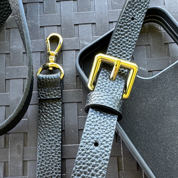 Bandolier Black Textured Phone Case with Gold Accents iPhone 15 PRO MAX - Picture 4 of 4